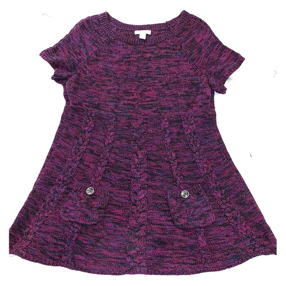 Style & Co Swing Cable Knit Sweater Dress